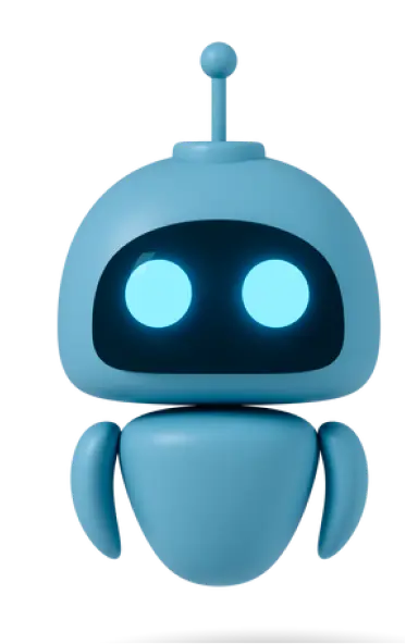 Illustration of an AI chatbot robot