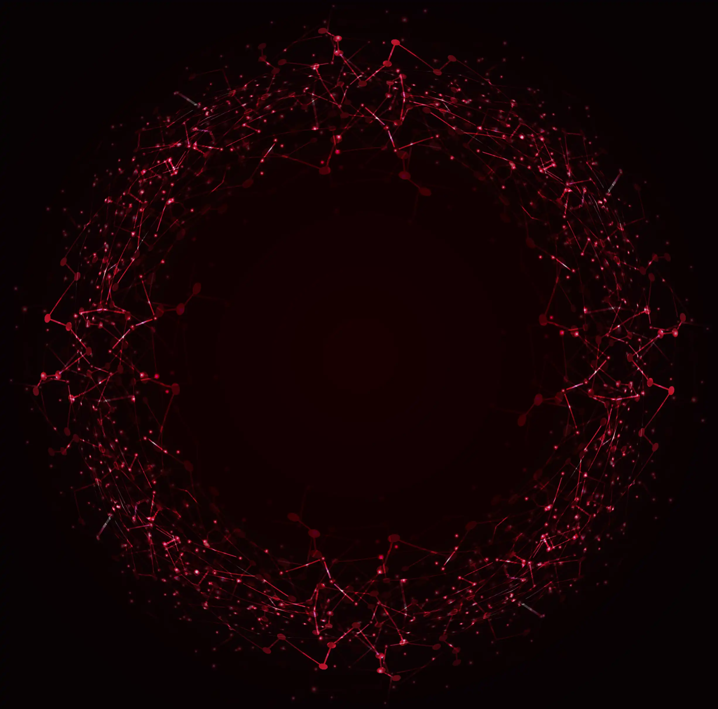 Red network orbit framing Flycatch company statistics